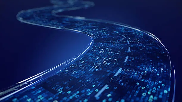 Абстрактная визуализация инноваций